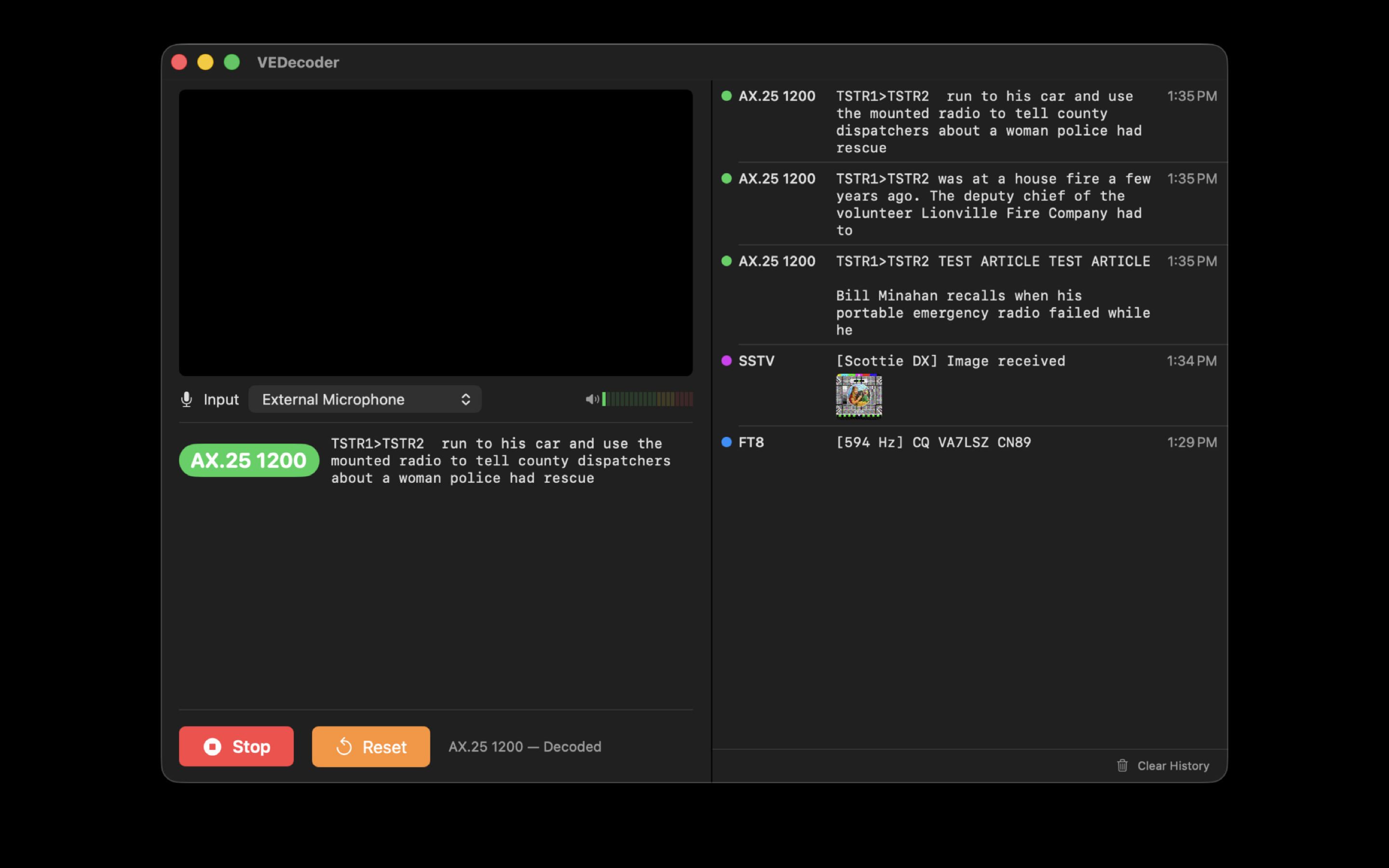 DigiDecoder macOS packet decoding